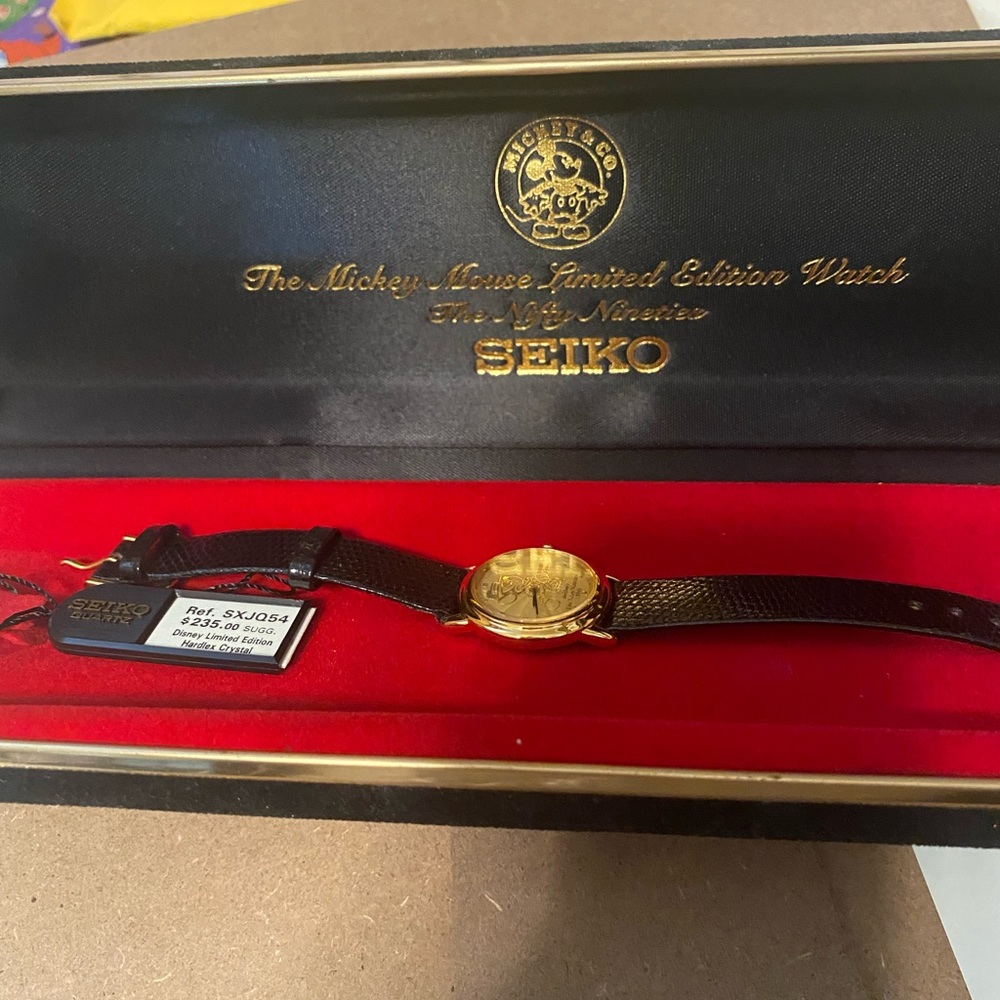 Disney Seiko Watch